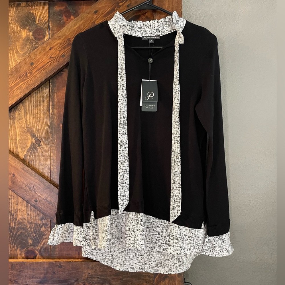 2 for $20 Bundle and Save NWT Adrianna Papell Sweater Tunic